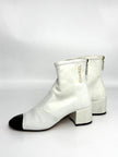 Preowned. Chanel Boots White. 36|8354