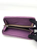 Preowned. Bottega Zip Long Wallet Metallic|7051