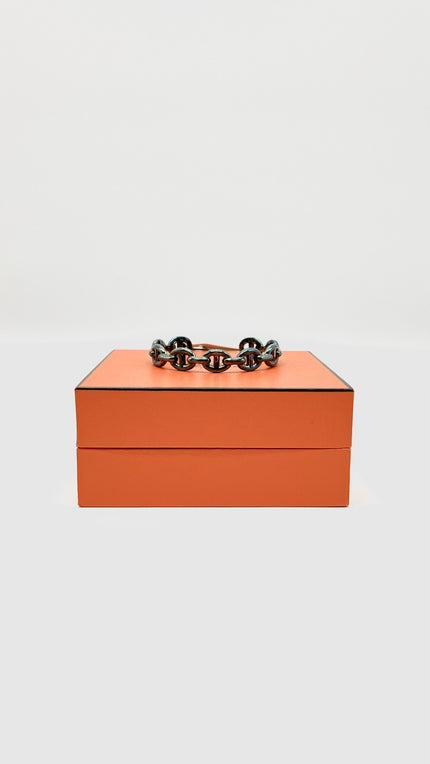 Brand New. Hermes Chaine d' Ancre Bangle|9369