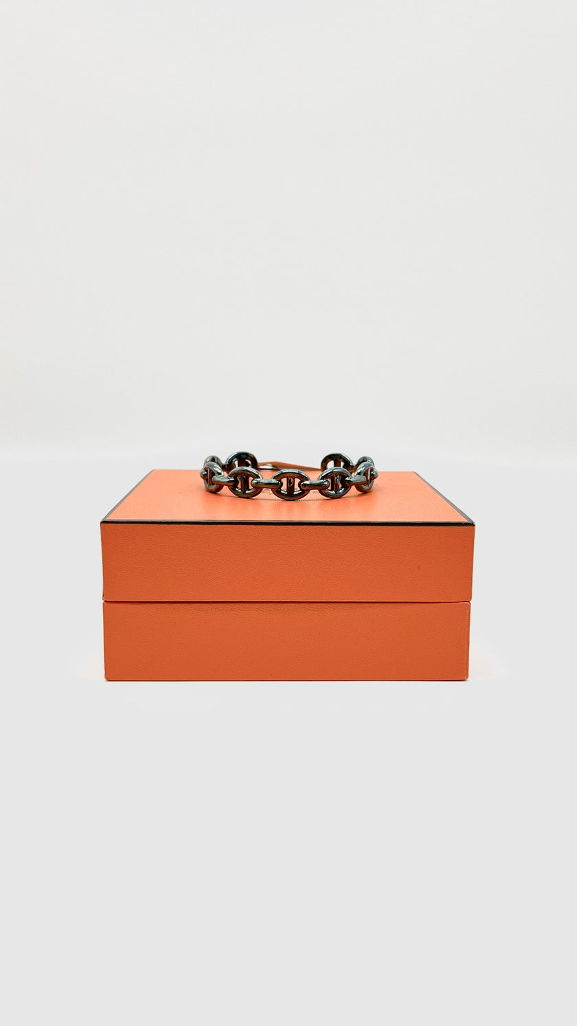 Brand New. Hermes Chaine d' Ancre Bangle|9369