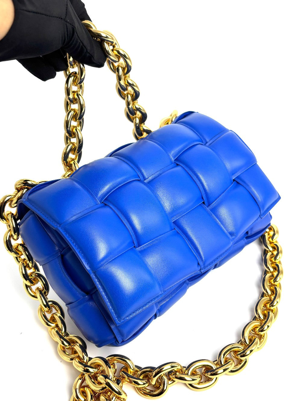 Brand New. Bottega Chain Cassette Royal Blue|11768