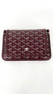 Brand New. Goyard Plumet Pocket Wallet Burgundy. ADM020262|4889