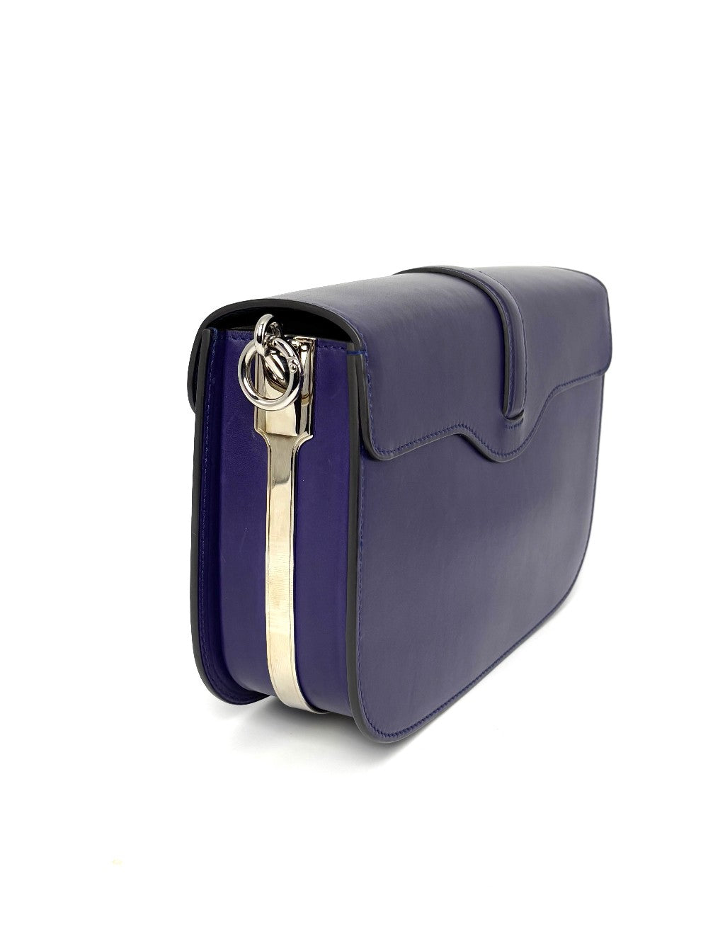Preowned. Joseph Duclos Diane Flap Blue|8072