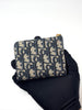 Like New. Dior 30 Montaigne Medium Blue Wallet. 43MA0235|6789