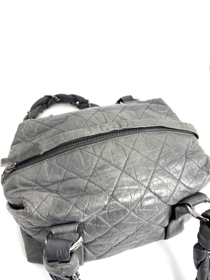 Preowned. Chanel Matelasse Vintage Gray. 10457941|4141