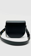 Like New. Gucci Horsebit Mini Round Black GHW|8464