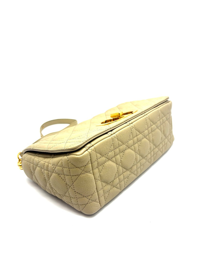Like New. Dior Caro Medium in Corda Calfskin GHW.62MA0252|17891