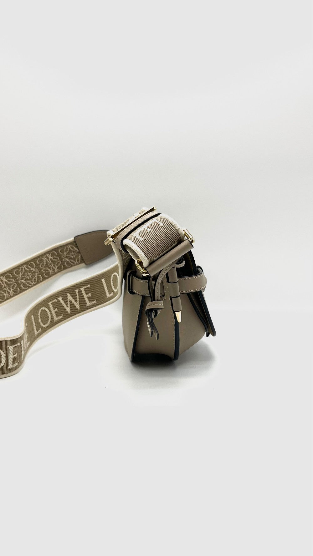 Brand New. Loewe Gate Mini Beige GHW|15608