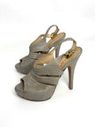 Brand New. Prada Heel Gray. 35|10711