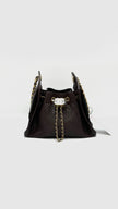 Brand New. Chanel C25 Mini Perforated Calfskin Dark Brown GHW. C81KGL11|16473
