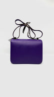 Preowned. Hermes Constance 24 Ultra Violet Epsom PHW. P Square X03|9308