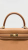 Brand New. Hermes Kelly 25 Gold Togo GHW. KMI686AS|9737