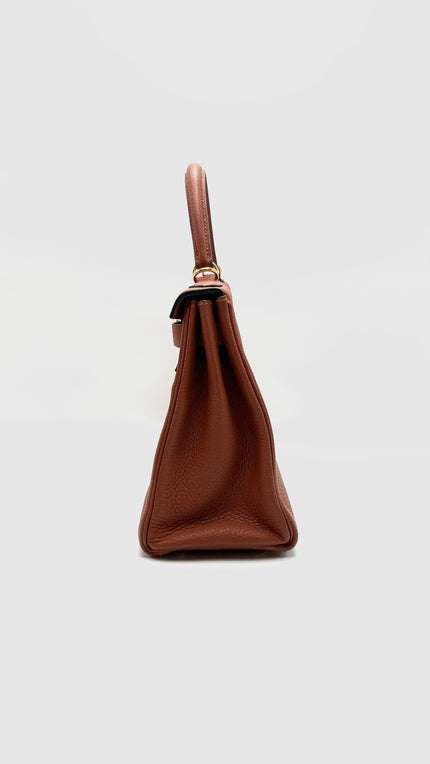 Preowned. Hermes Kelly 28 Cuirve Togo GHW. XHT101BM|15578