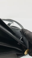 Likew New. Hermes Herbag 31 Black Coated Canvas GHW. BTS005AU|13413