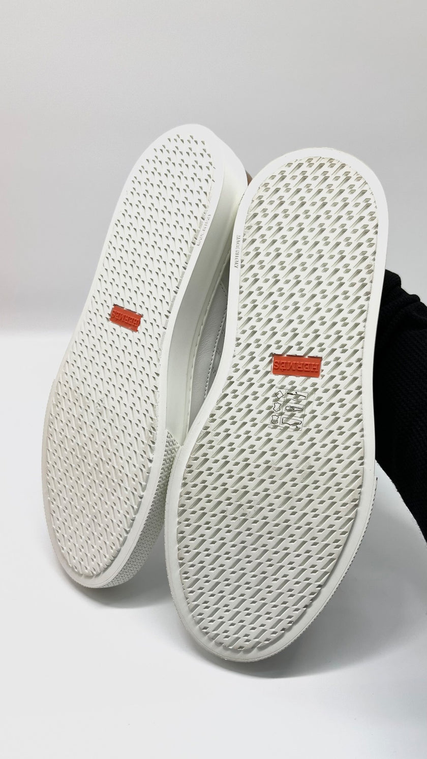 Brand New. Hermes Deep Sneakers White. 38|6933