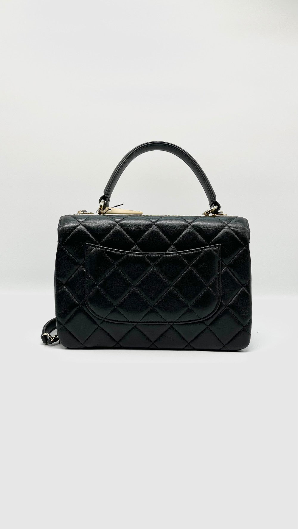 Preonwed. Chanel Trendy Medium Calfskin Dark Gray. C2XX0554|7722