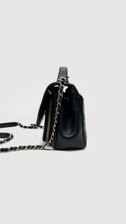 Preowned. Chanel Business Affinity Small Black GHW. UPEEN8GC|13827