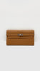 Brand New. Hermes Kelly Wallet Gold. BBS009MX|9969