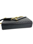 Preowned. YSL Envelope Large Black|11934
