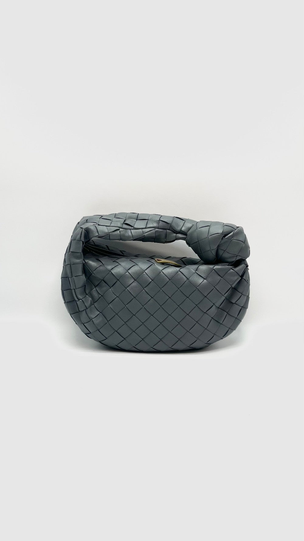 Preowned. Bottega Mini Jodie Gray. B09510879V|15864