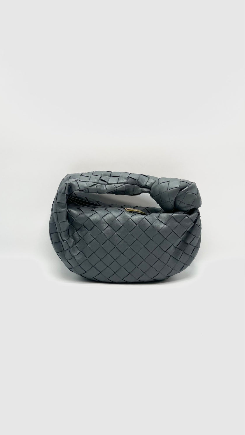 Preowned. Bottega Mini Jodie Gray. B09510879V|15864