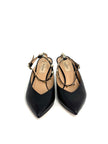 Preowned. Valentino Hype Ankle Strap Black. 36|8435