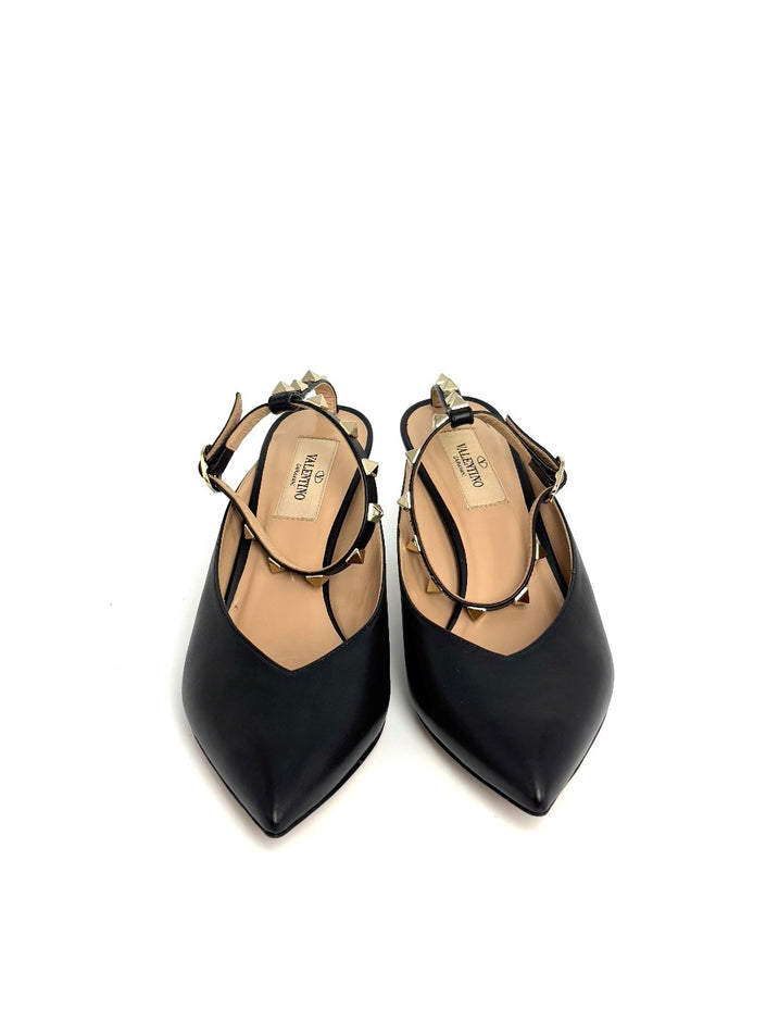 Preowned. Valentino Hype Ankle Strap Black. 36|8435
