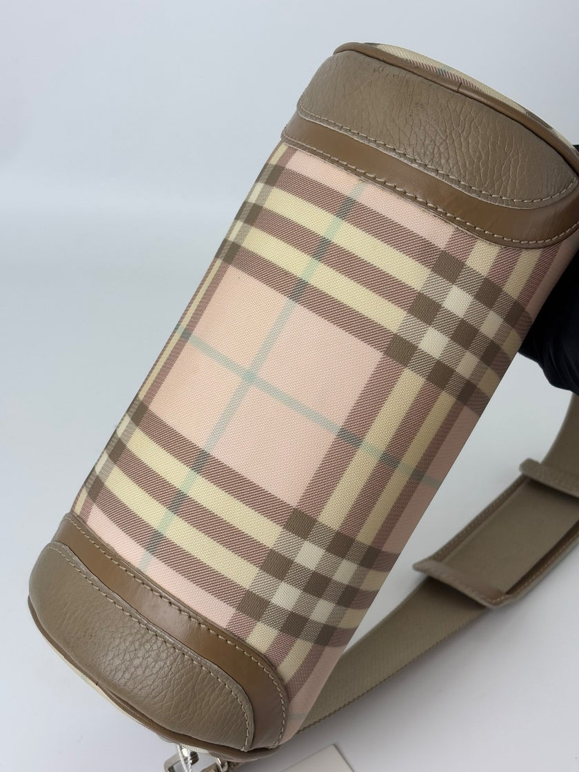 [SALE] Like New. Burberry Nova Sling Bag Pink Beige|6296