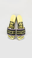 Unused. Dior Dway Slides Jungle Multicolor. 37.5|7876