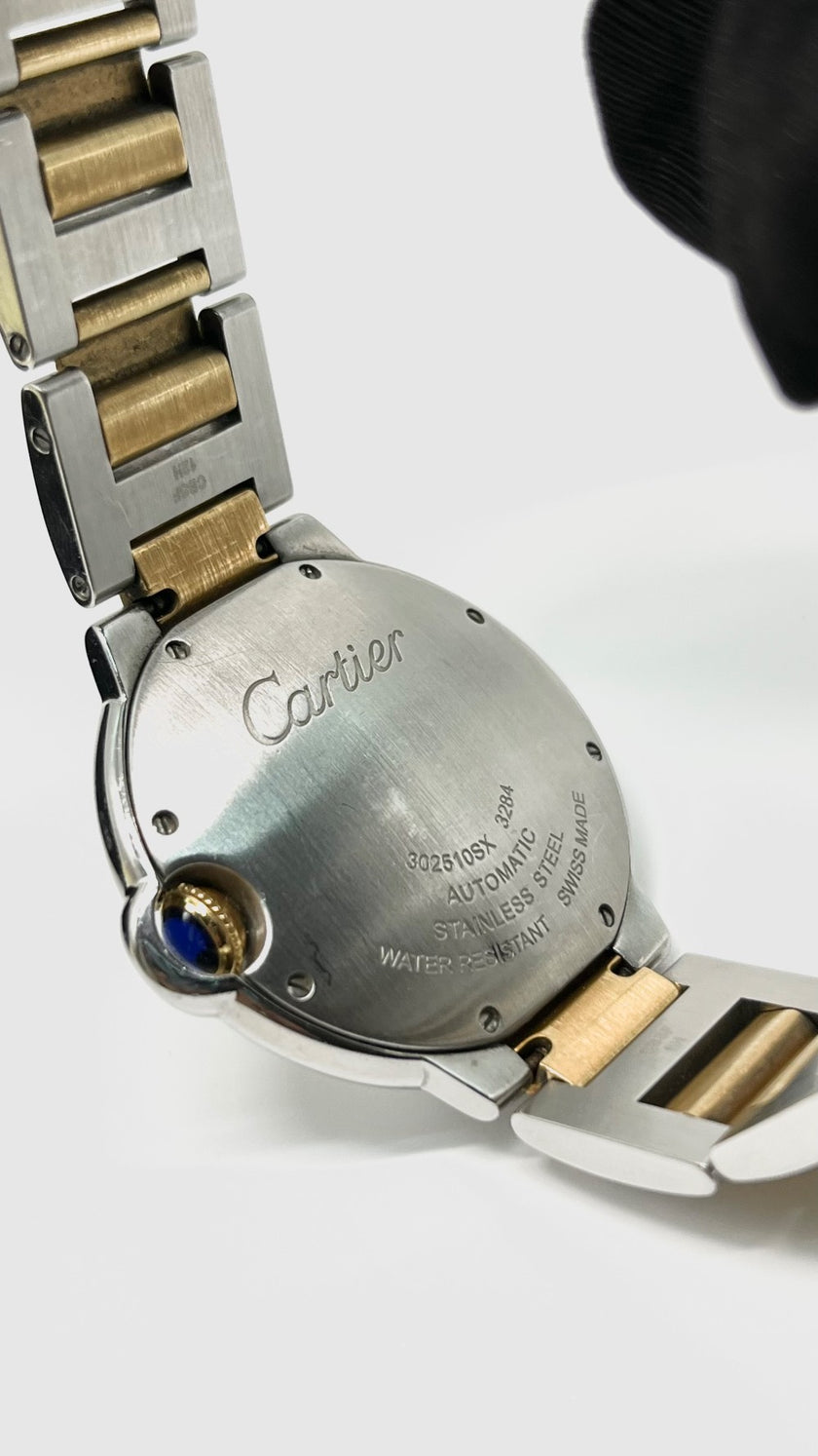 Preowned. Cartier Ballon Bleu Two Tone 36MM|5590