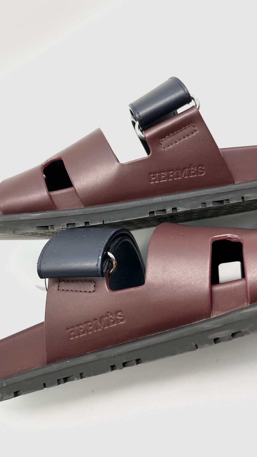 Preowned. Hermes Chypre Bordeaux. 42|9326