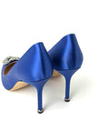 Brand New. Manolo Heel Blue. 39|7388