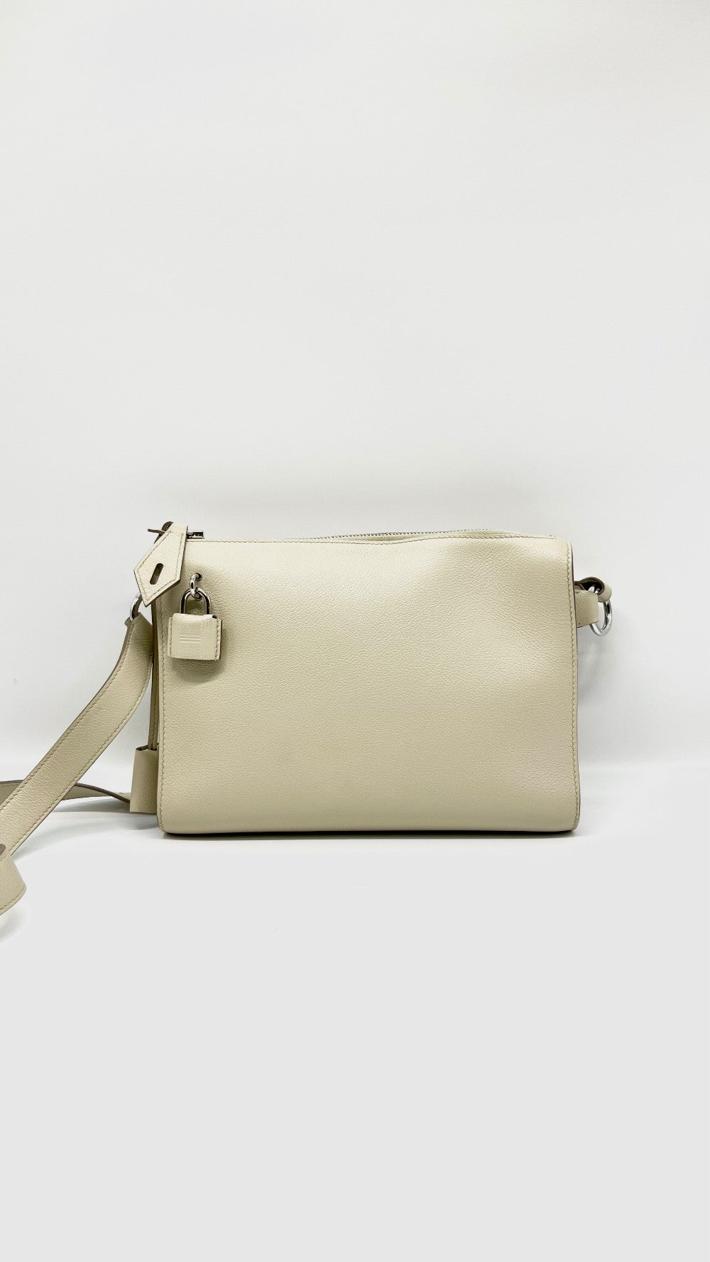 Like New. Hermes Bolittle Beton Togo PHW. WPU002NI|13706