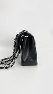 Like New. Chanel Small Flap Black Caviar SHW. EL251GK3|4183