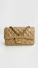Like New. Chanel Mini Rectangular Flap Gold. 20519954|4207