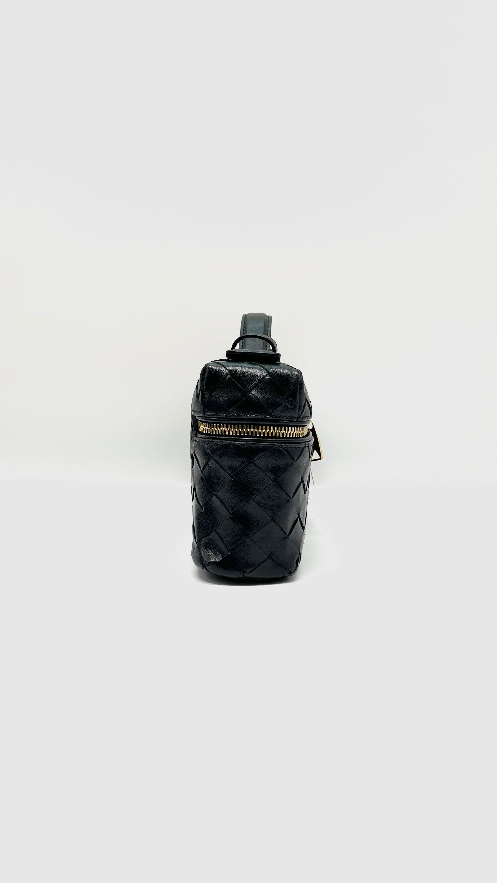 Brand New. Bottega Bang Bang Vanity Case Black GHW|7759