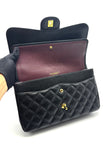 Preowned. Chanel Jumbo Double Flap Caviar Black GHW. 28375805|17132