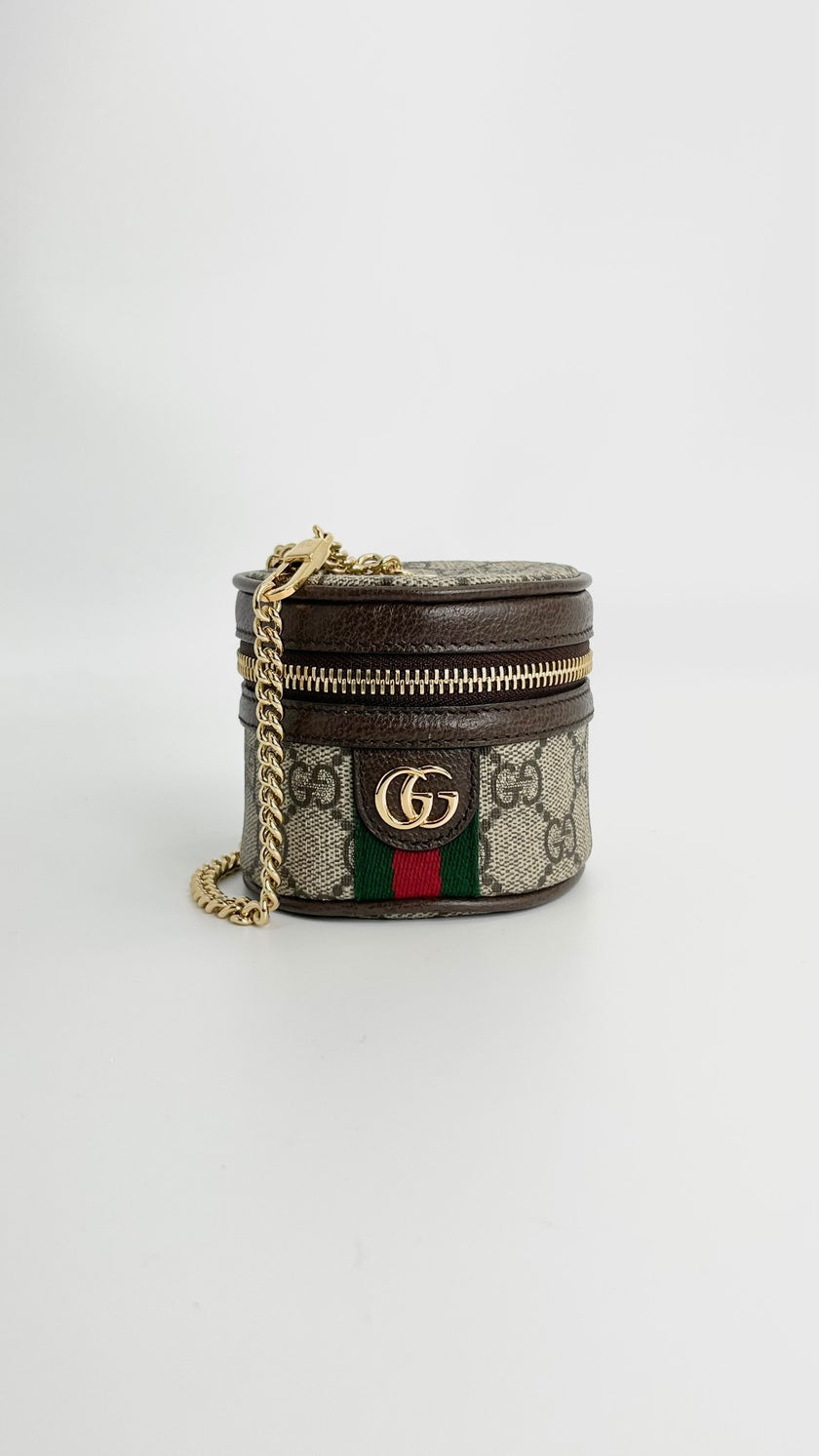 Like New. Gucci Ophidia Wrist Coin Purse|4504