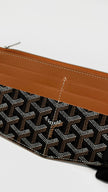 Like New. Goyard Insert Louise Wallet Tan/Black. BEX020244|11313