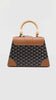 Preowned. Goyard Saigon PM Tan. LAR020221|5189