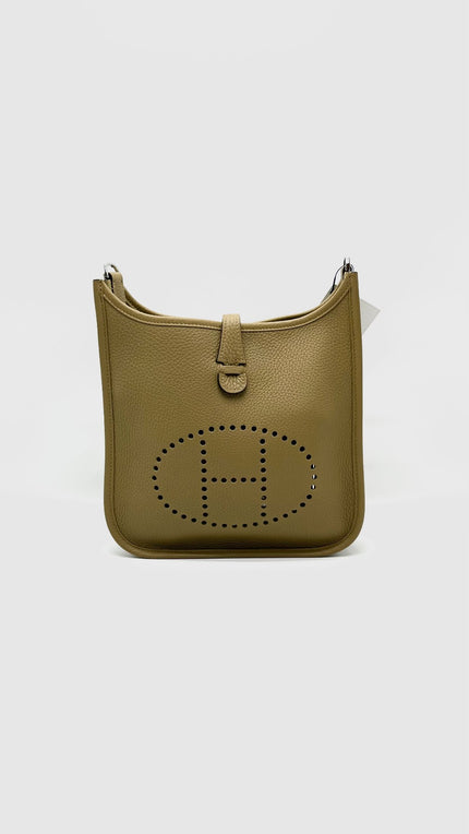 Brand New. Hermes Evelyne 23 Dune Togo PHW. GBS001ZB|16792