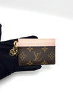 Brand New. LV Card Holder Monogram/Pink|16933