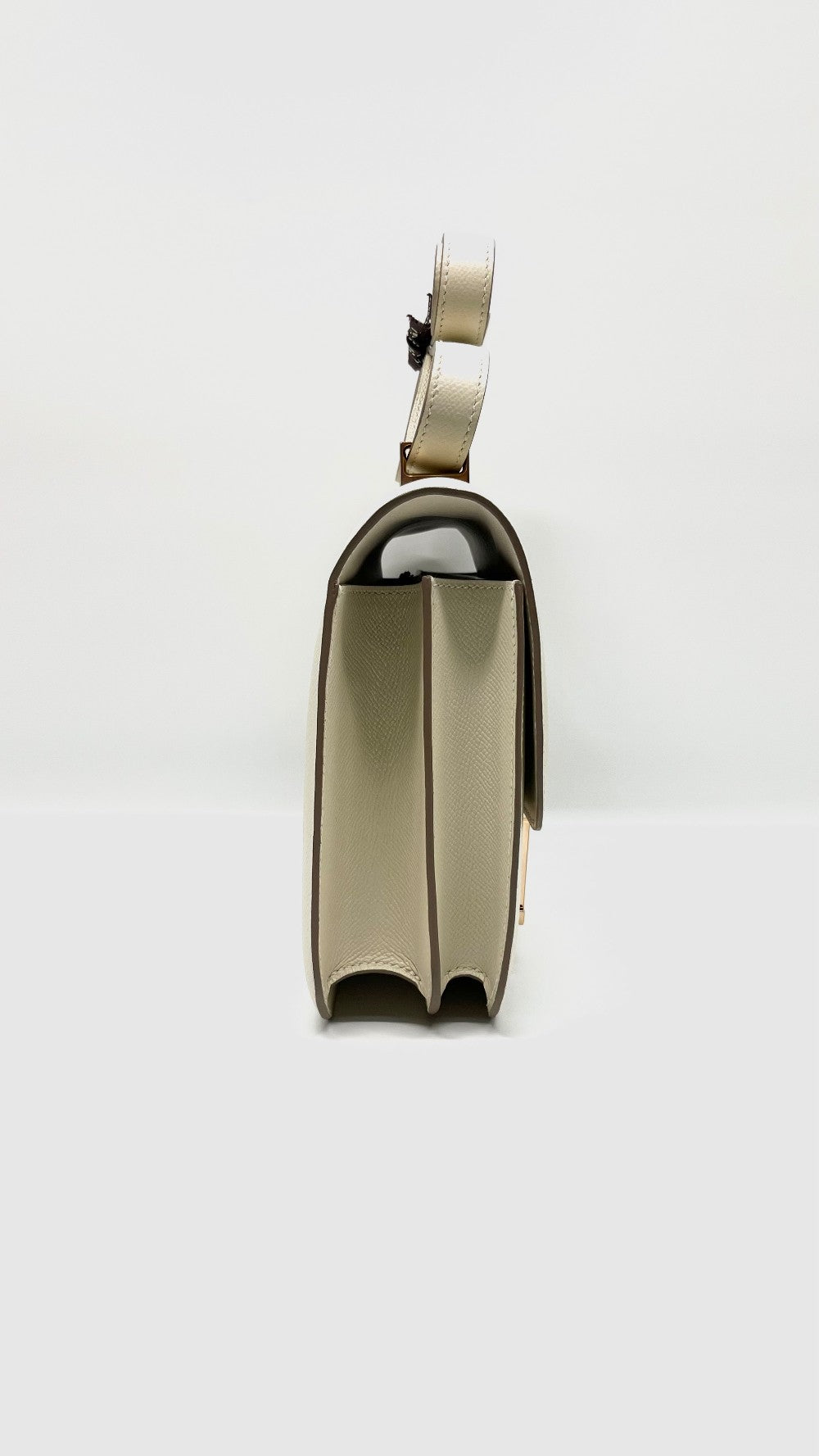 Good As New. Hermes Constance 24 Craie Epsom RGHW. DMS 188 KA|7798