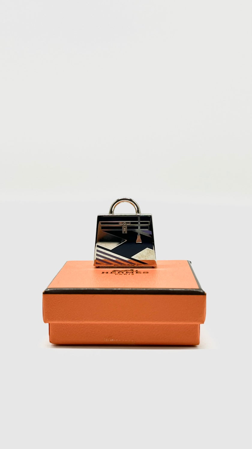 Brand New. Hermes Kelly Bag Pendant PHW|9427