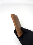Brand New. YSL Gaby Flap Card Case Wallet Quilted Brown|7163