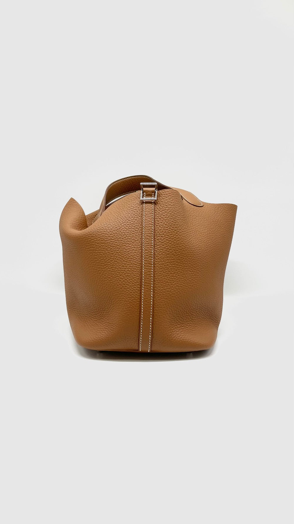 Brand New. Hermes Picotin 22 Gold Clemence PHW. WAM003UH|12318