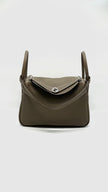 Like New. Hermes Lindy 30 Etoupe Togo PHW. ANN001IW|14023