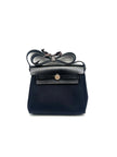 Brand New. Hermes Mini Herbag Black PHW. GUB006ZC|17909