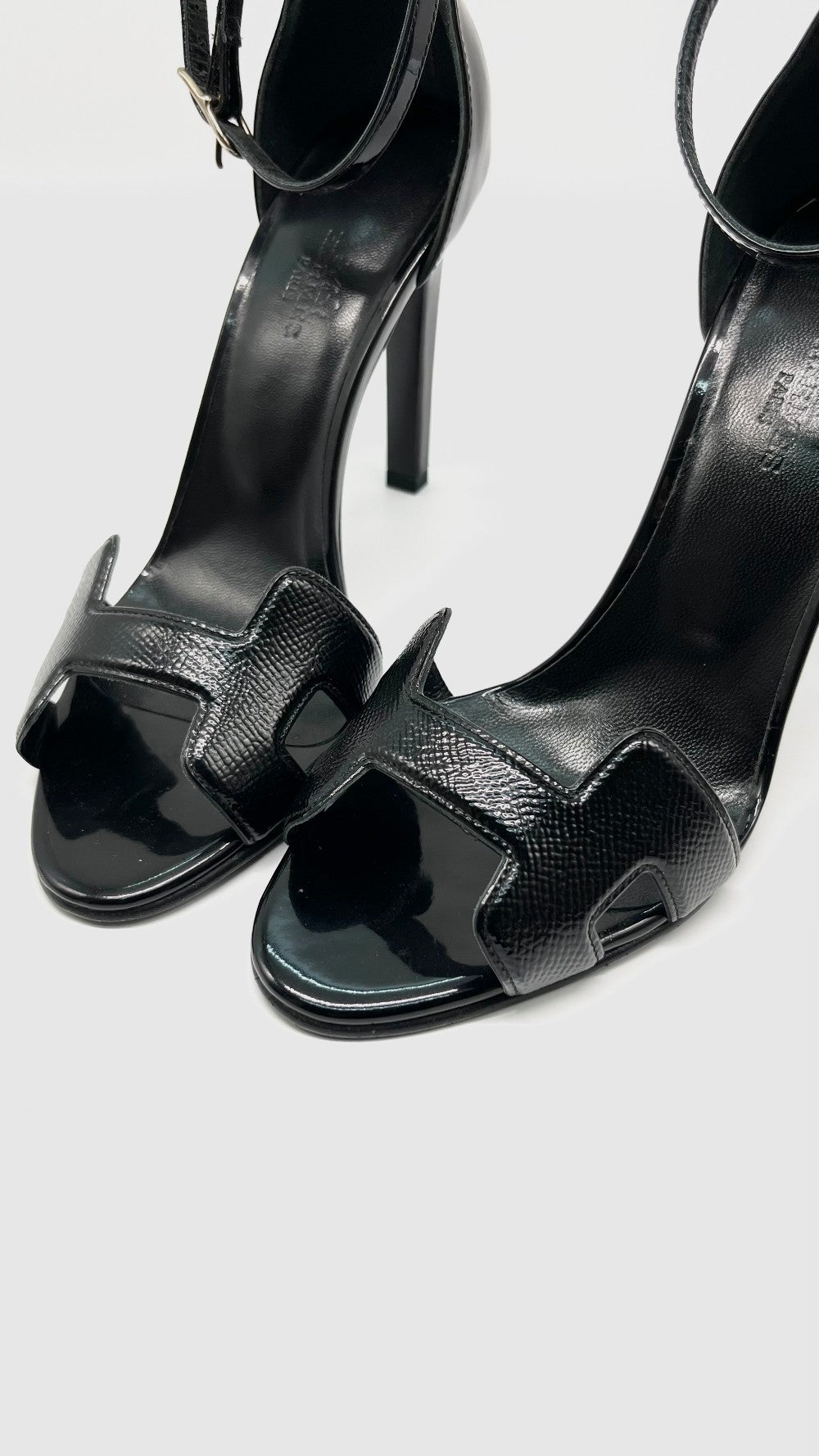Brand New. Hermes Premiere Sandals Black. 36.5|10601