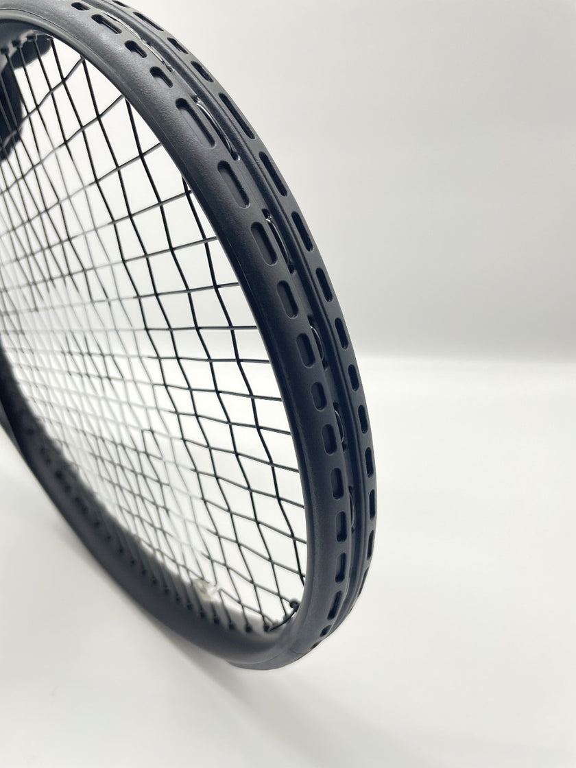 Brand New. Chanel Tennis Racket Black/White|10039